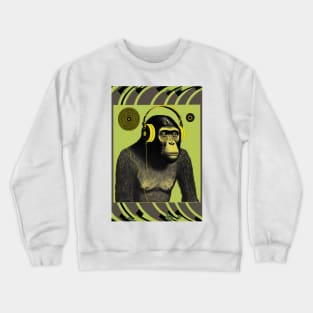 Vinyl Junky Munky Crewneck Sweatshirt